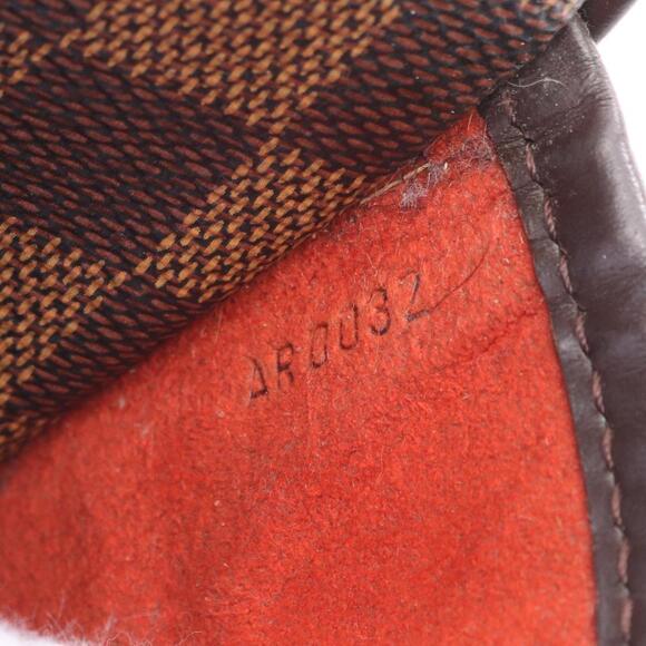 LOUIS VUITTON Brown Damier Leather Bag - Picture 6 of 11